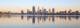 Perth and the Swan River at Sunrise, 17th March 2017