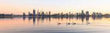 Perth and the Swan River at Sunrise 26th April 2017.jpg