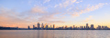 Perth and the Swan River at Sunrise, 3rd June 2017