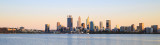 Perth and the Swan River at Sunrise, 30th September 2017