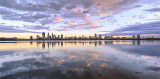 Perth and the Swan River at Sunrise, 14th October 2017