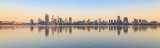 Perth and the Swan River at Sunrise, 30th October 2017