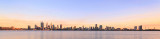 Perth and the Swan River at Sunrise, 4th November 2017