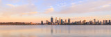 Perth and the Swan River at Sunrise, 27th November 2017