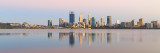 Perth and the Swan River at Sunrise, 9th February 2018