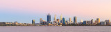 Perth and the Swan River at Sunrise, 16th February 2018