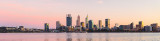 Perth and the Swan River at Sunrise, 30th April 2018