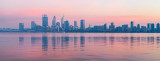 Perth and the Swan River at Sunrise, 7th May 2018