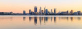 Perth and the Swan River at Sunrise, 9th May 2018