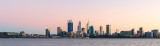 Perth and the Swan River at Sunrise, 11th May 2018