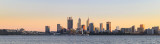 Perth and the Swan River at Sunrise, 15th May 2018
