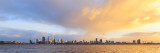 Perth and the Swan River at Sunrise, 3rd August 2018