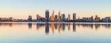 Perth and the Swan River at Sunrise, 16th October 2018