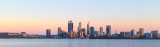 Perth and the Swan River at Sunrise, 26th October 2018