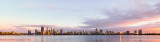 Perth and the Swan River at Sunrise, 6th November 2018