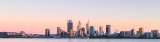 Perth and the Swan River at Sunrise, 28th November 2018