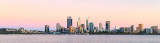 Perth and the Swan River at Sunrise, 9th December 2018