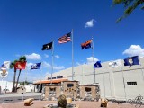 Flags at Armed Services Memorial Monument - Wickenburg, AZ
