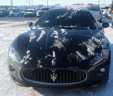 Maserati Type 47 in the snow 