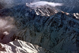 FLYING OVER THE MOUNTAINS BETWEEN KABUL AND ISLAMABAD