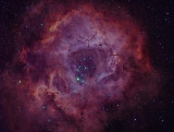 Rosette Nebula 4K Res (5000x3777 = 18M pixels; 0.812 arcsec/pixel)