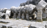 Dydima Apollo temple toppled pillar 1