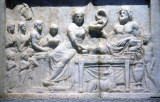 Stele in banquet style