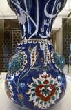 Mosque lamp in polychrome