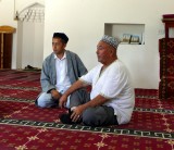 A mullah and the farm owner where we had lunch