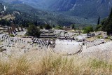 The Delphi Theater with the Temple of Apollo in front of it