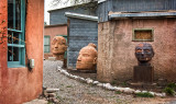 Heads on Canyon Road