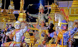 Dancers at the Kings Cremation Ceremony