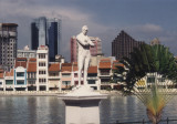 Raffles Statue at Clarke Quay