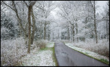 Snow in april....Färjestaden