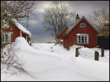 It is March but still lot`s of snow in Bläsinge