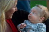 Susanne with Matheo (3 months old)