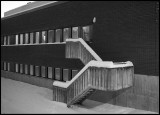Stairs outside Kalix hospital