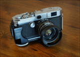 Canon L3, Industar-61 L/D 2,8/55 mm  (Lanthanum glass) c1957.