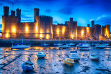 Caernarfon Castle at Night