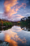 Winter Sunset Reflections -  River Drunminboy