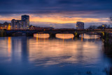 Sarsfield Bridge - Winter Evening