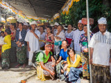 Invited by the people of Village Pura Segara Hulundanu Batur at the Lake Batur