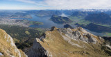 Mount Pilatus with Lake Lucerne