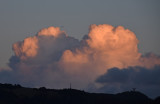 Turning Pink as Plane Flies By