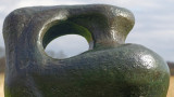 Henry Moore - reclining figure detail