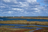 Brancaster harbour; high tide