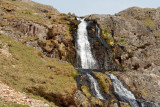 top flights of waterfalls below Levers Water