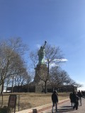 Back of the Statue of Liberty