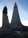 Hallgrimskirkjas church - Reykjavik