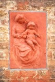 Goezeputstraat 31 x Oostmeers - zittende Maria met Kind